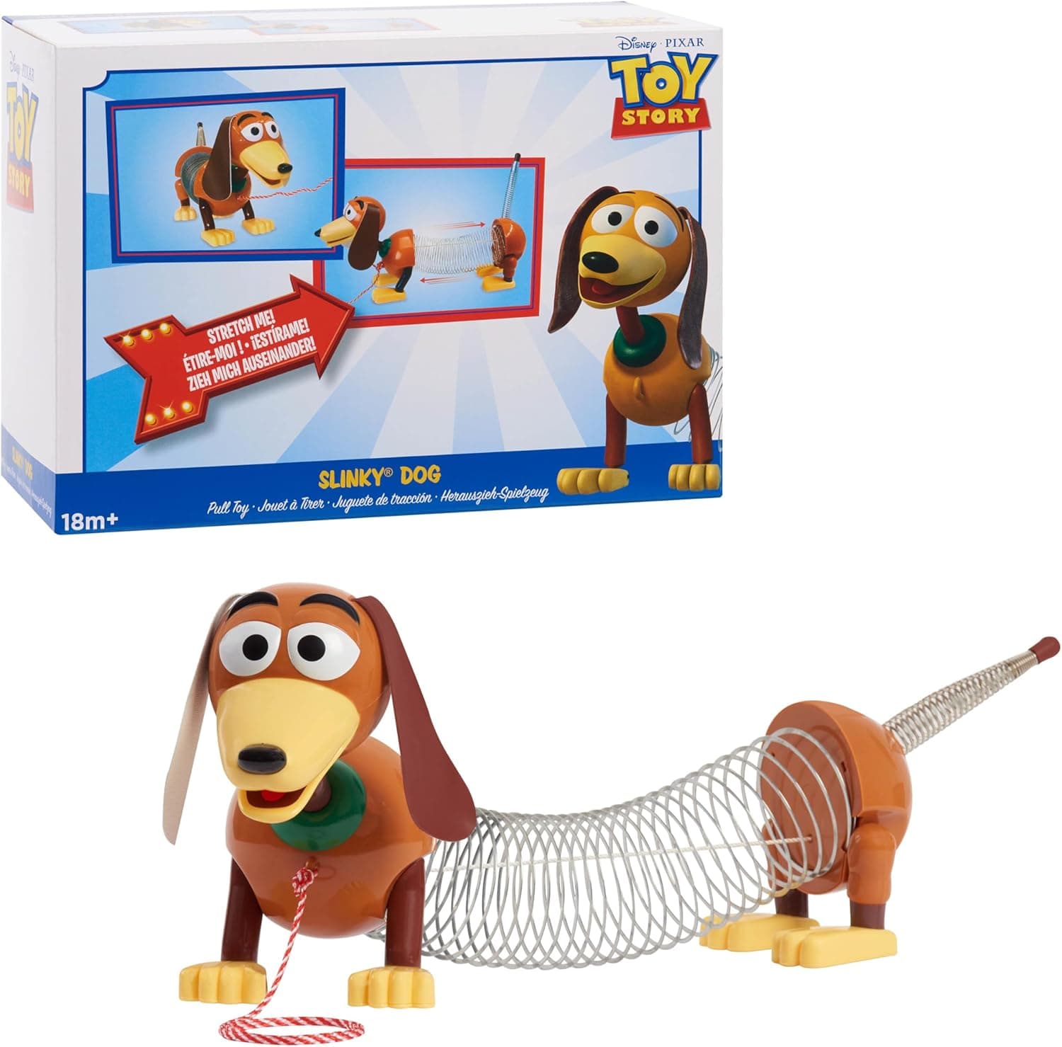 Just Play Disney•Pixar's Toy Story Slinky Dog Pull Toy,