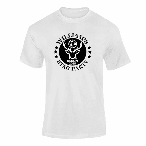 Score the Perfect Stag Do with Custom Football T-Shirts!