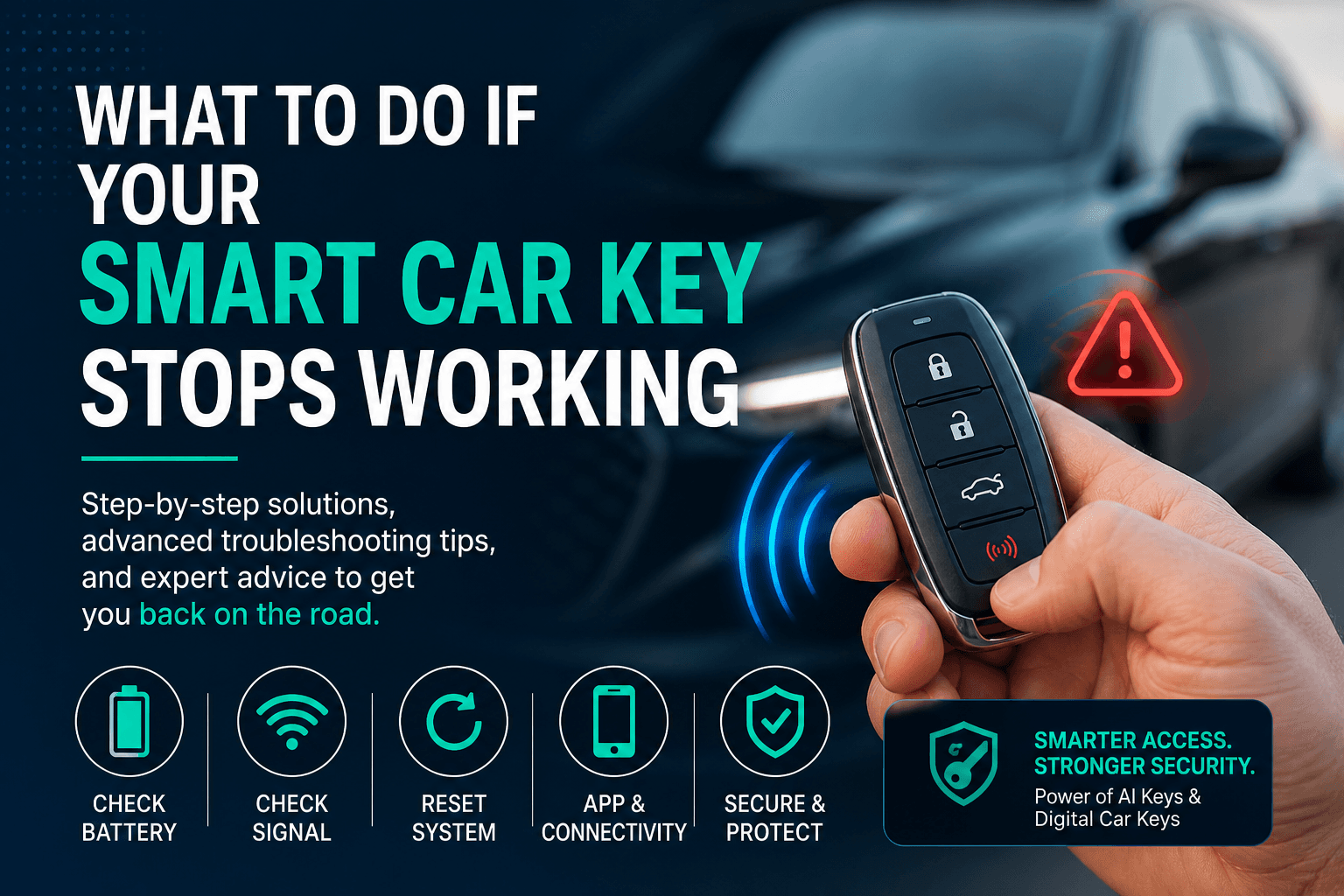 What to Do If Your Smart Car Key Stops Working
