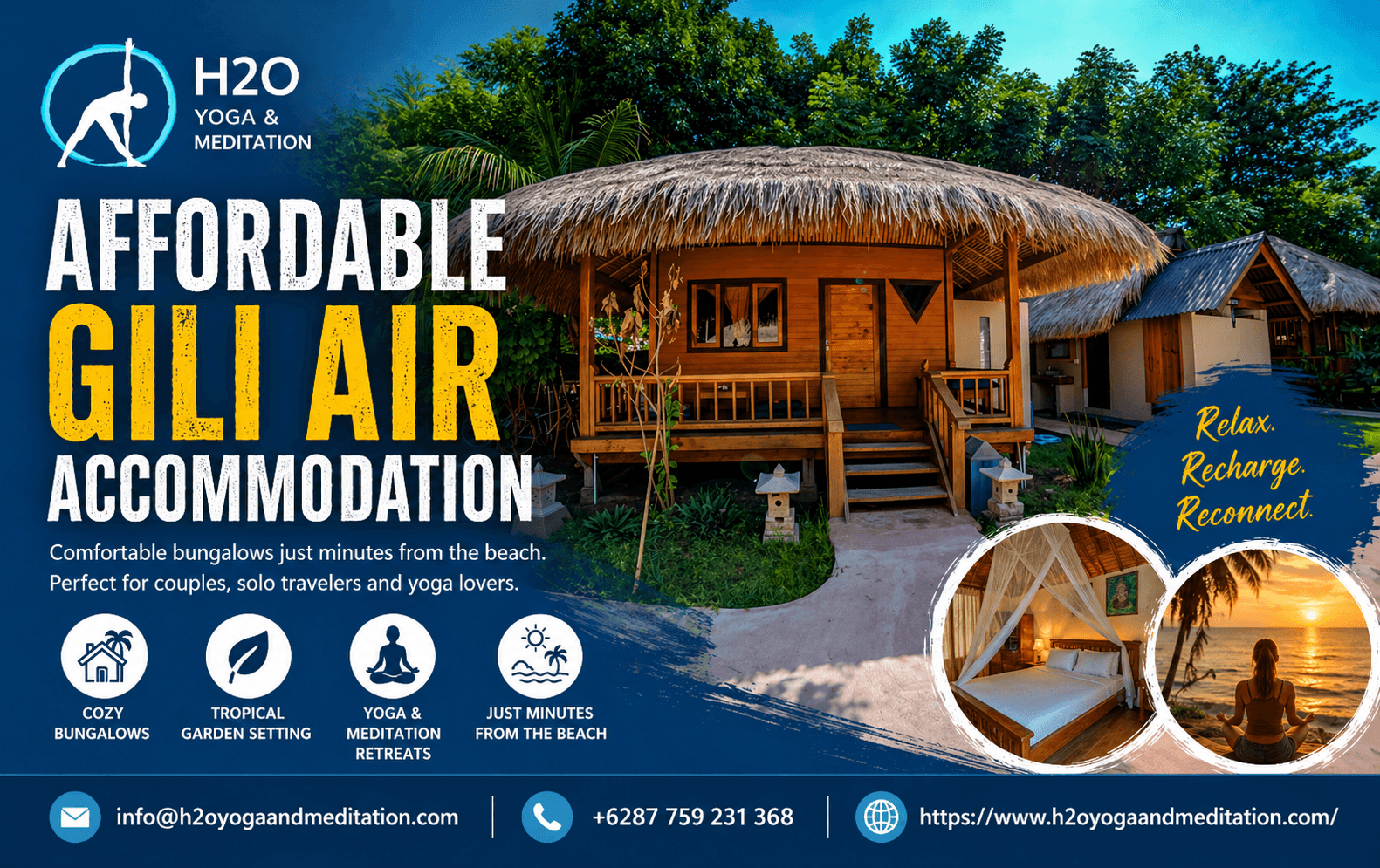Gili Air Accommodation Near the Beach Resorts Guide