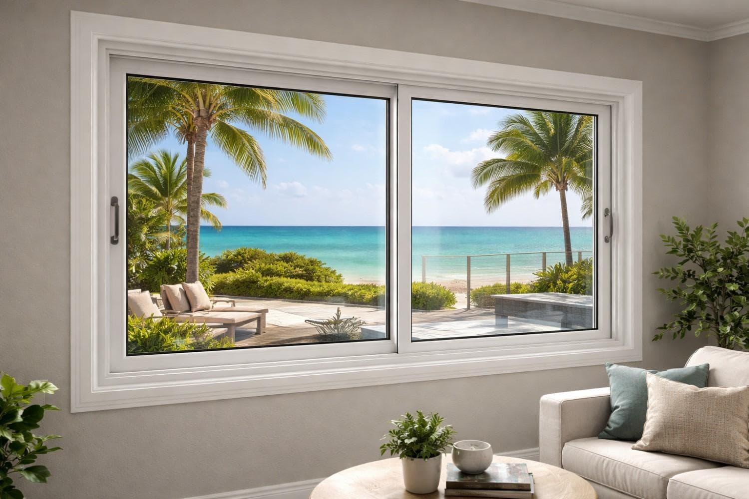 Impact Horizontal Rolling Windows for Coastal Homes