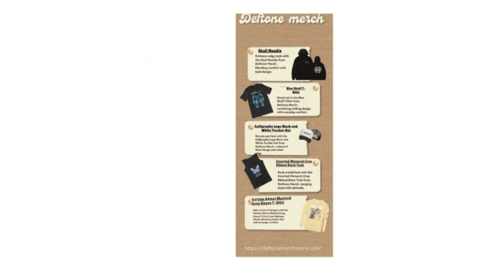 Deftones Merch: Bold Apparel for Fans