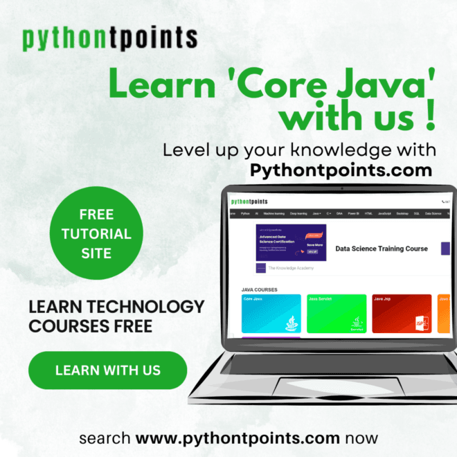 Core Java Free Course Content