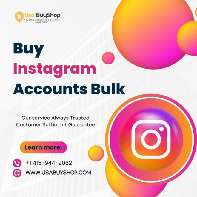 Buy Instagram Accounts in Bulk - Instant Delivery | High-Quality Accounts