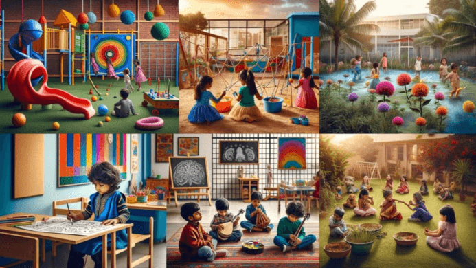 There are Five Creative Preschools in India That use Special Education Techniques.