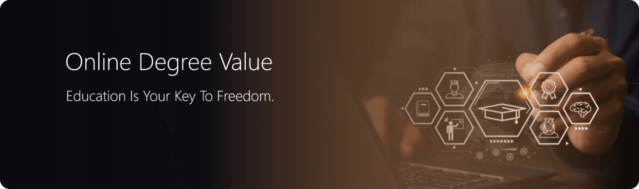 What is the  Value of  Online Degree: Unlocking Career Growth in the Digital Era