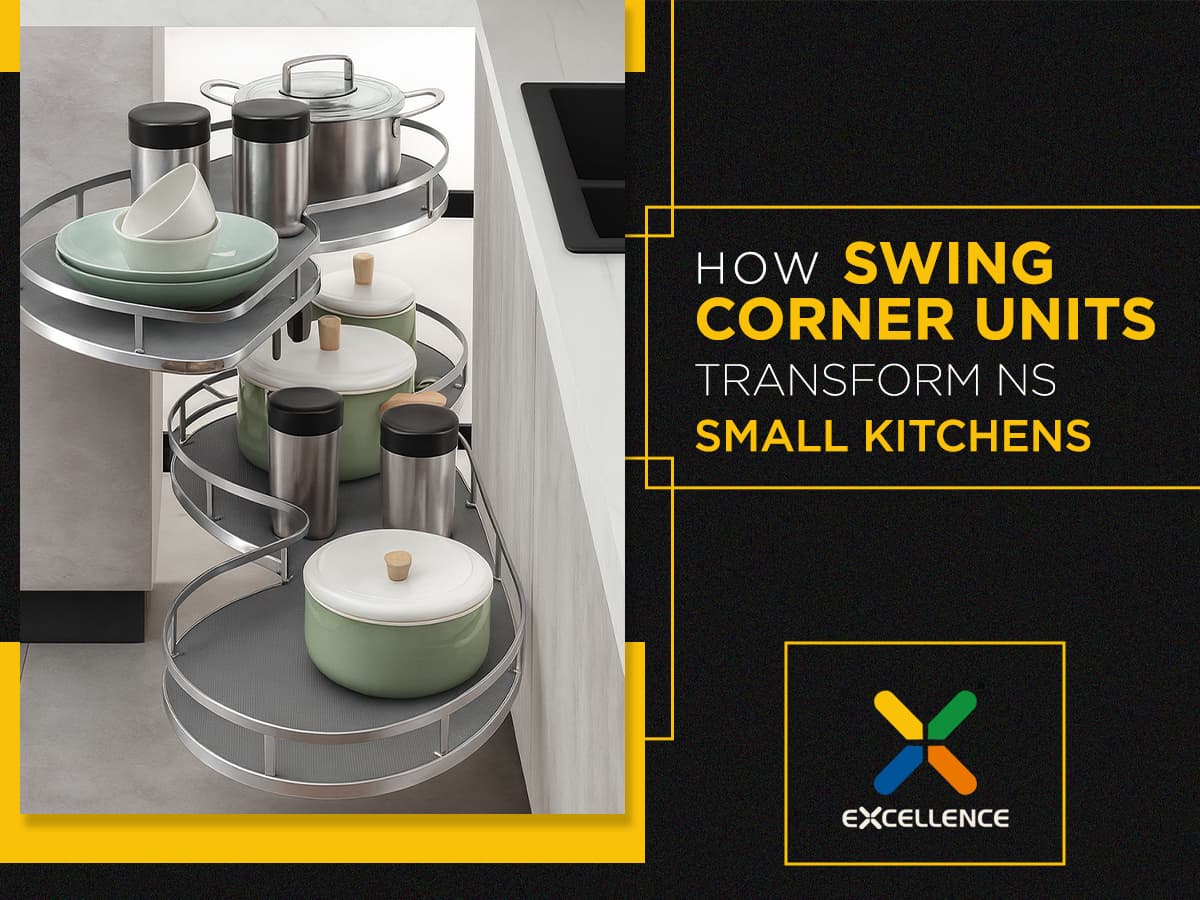 How Swing Corner Units Transform Small Kitchens