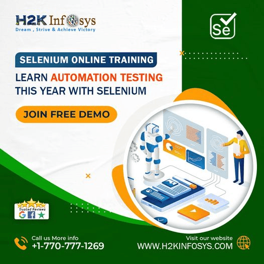 Advanced selenium online training | H2kinfosys