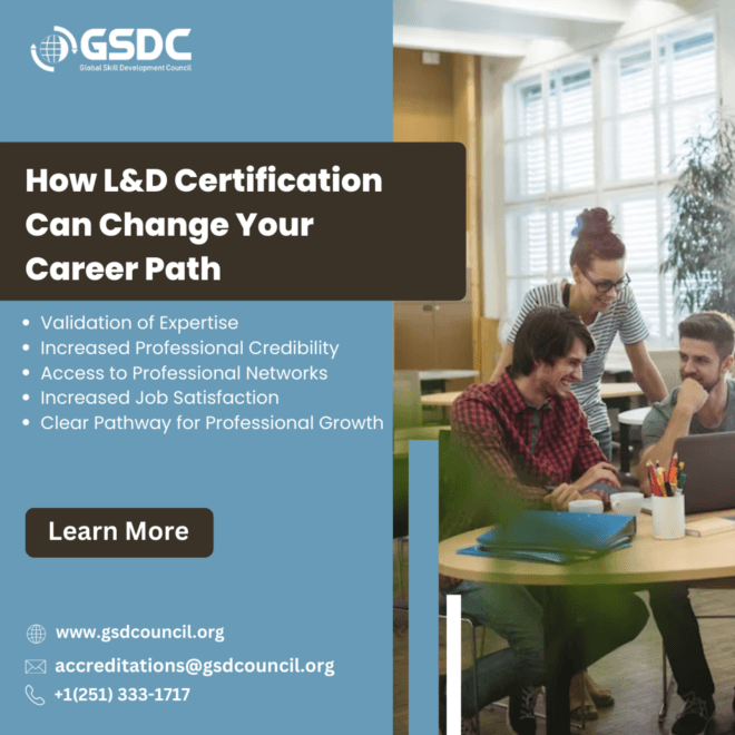 Learning And Development Professional Certification 