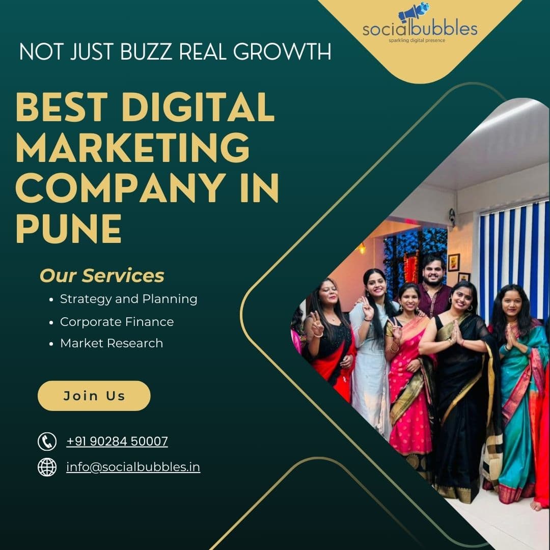 Real Growth with the Best Digital Marketing Company in Pune