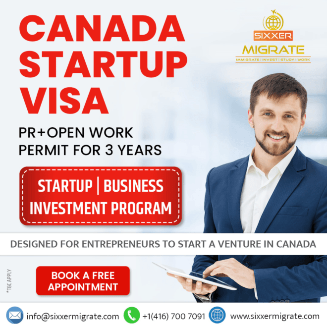 Canada Startup Visa | Sixxer Migrate 