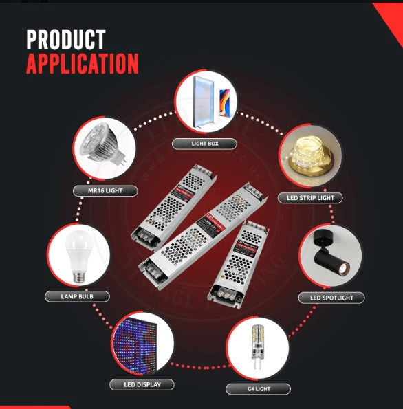 Explore our range of Slim Transformers DC 12V, designed to provide compact and efficient power solut