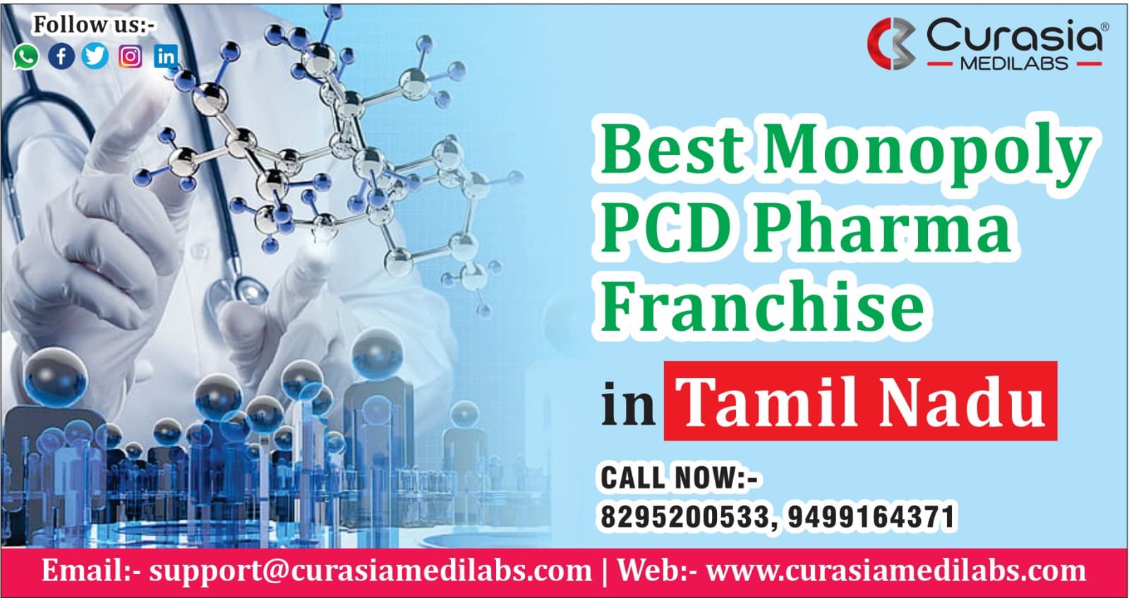 Best Monopoly PCD Pharma Franchise in Tamil Nadu 