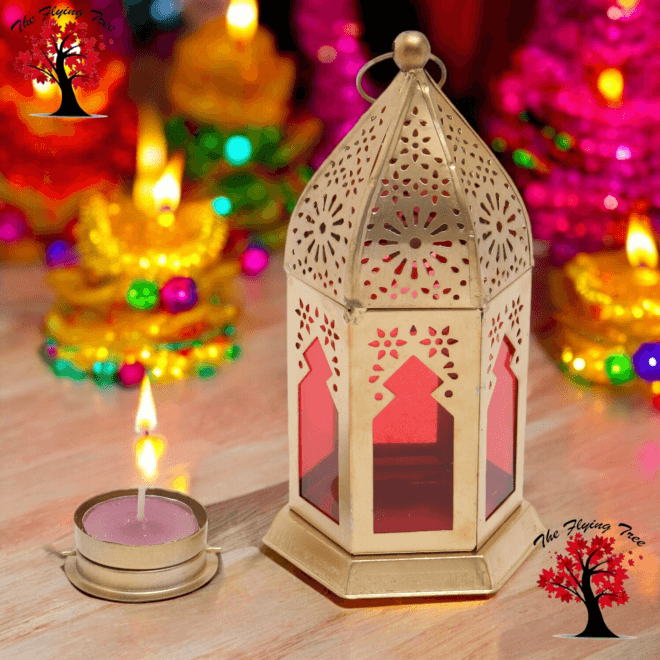 Transform Your Space with Glass & Metal Moroccan Hanging Lanterns