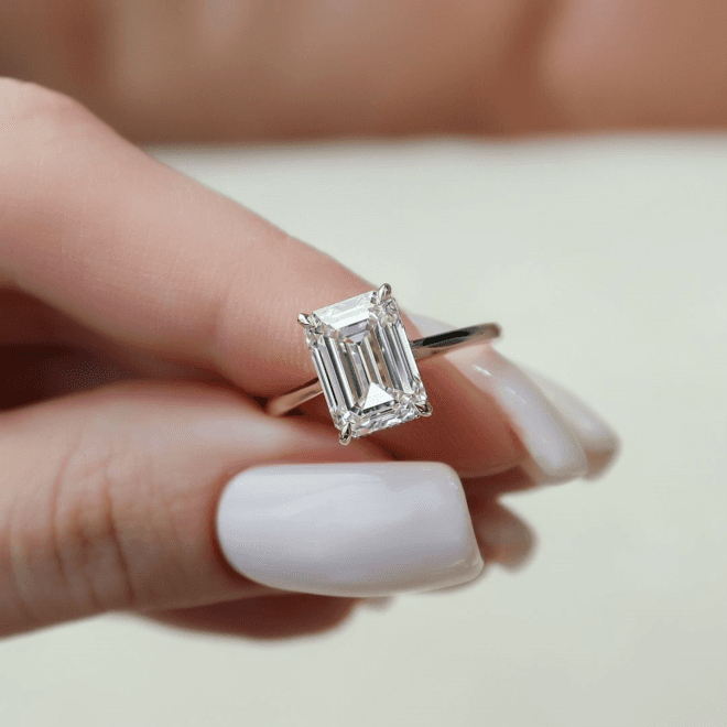 Heart Cut 0.75 Carat Diamonds