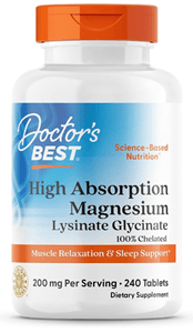 Doctor's Best High Absorption Magnesium Glycinate Lysinate, 
