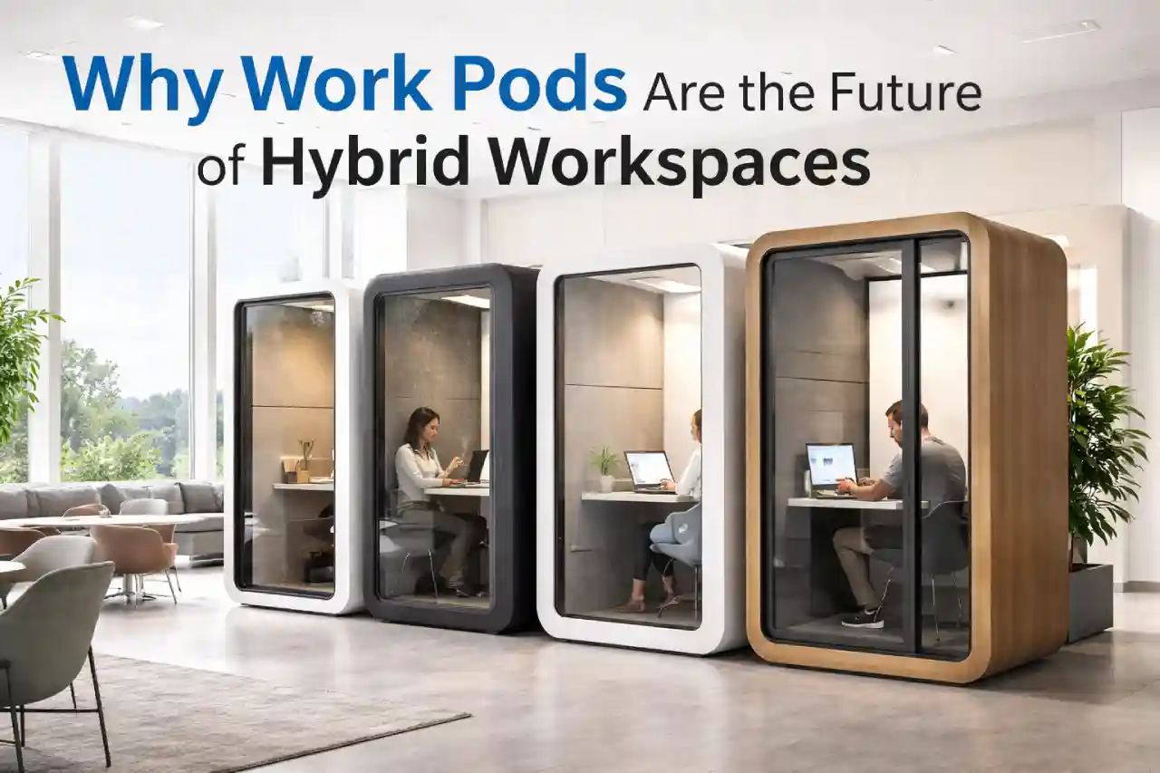 Why Work Pods Are Revolutionizing Hybrid Workspaces