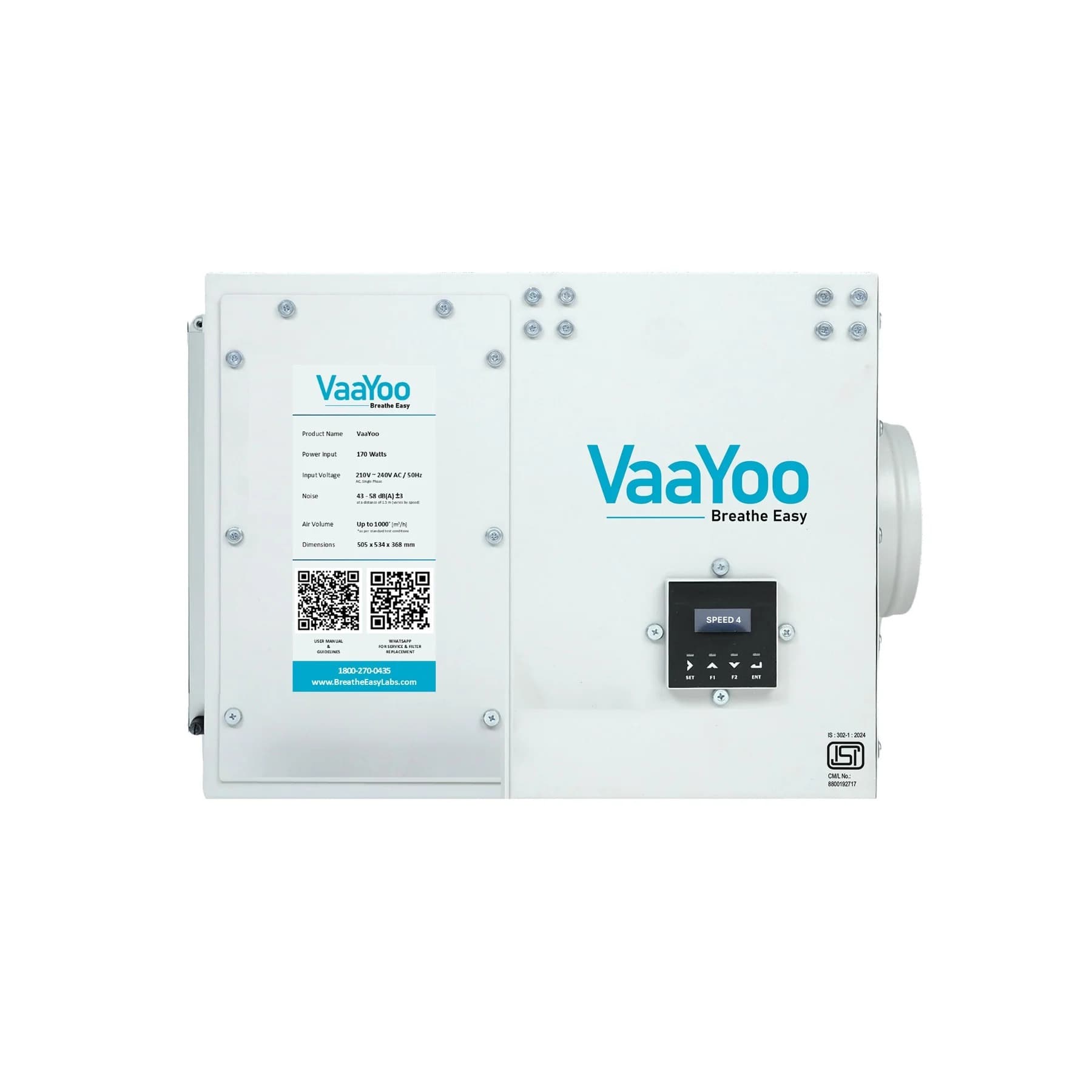 VaaYoo - A New Way to Create Clean and Healthy Indoor Air