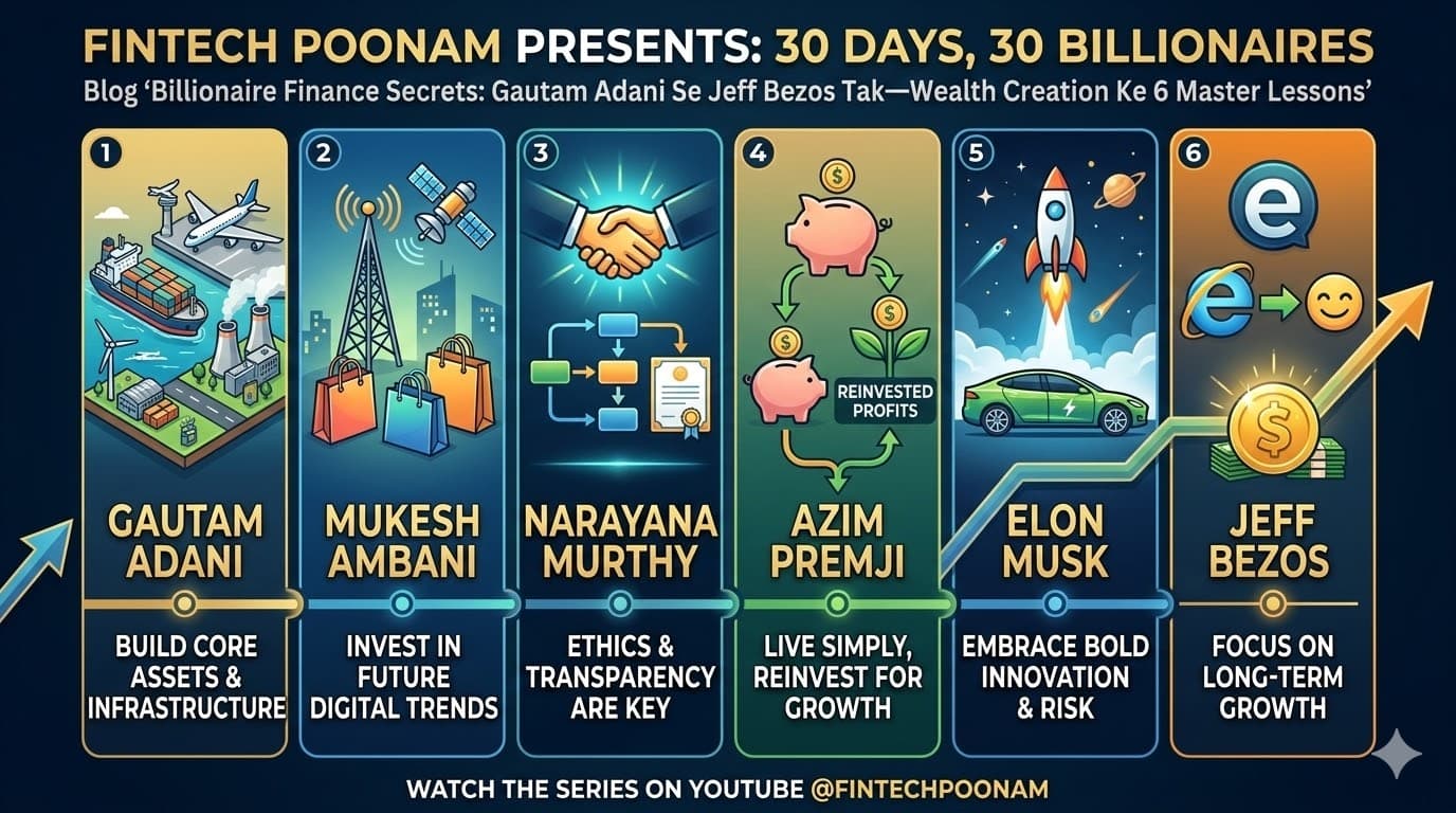 Billionaire Finance Secrets: Gautam Adani Se Jeff Bezos Tak