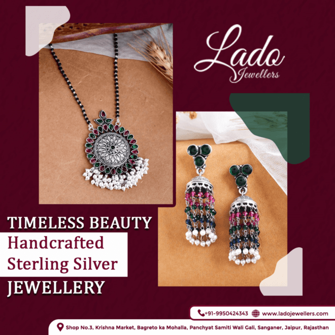 Buy Silver Jewellery Online For Women India