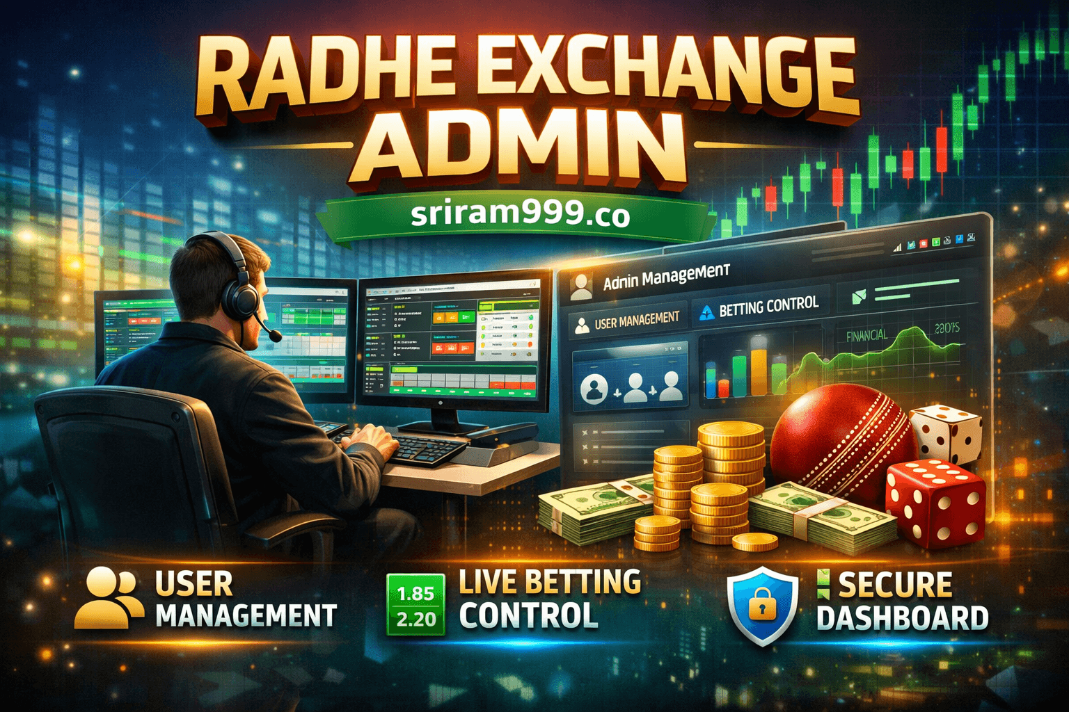 Radhe Exchange Admin Panel Guide