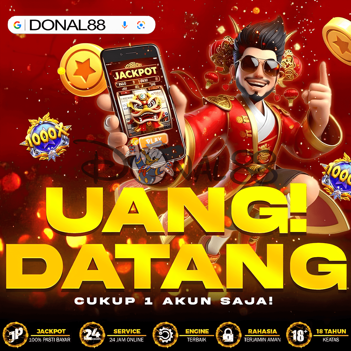 DONAL88 Link Situs Slot Online Deposit QIRS 10 DETIK