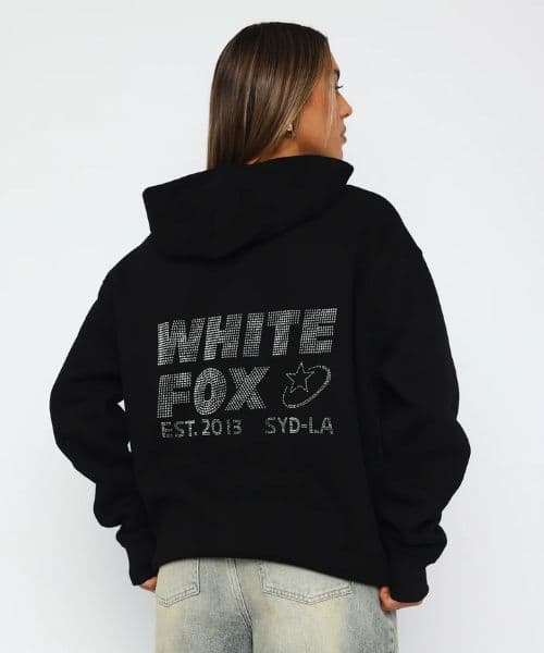 Styling White Fox Hoodie With Shorts