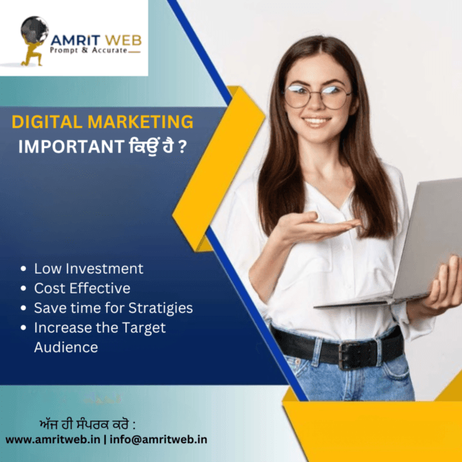 Elevate Your Business with Amrit Web: Your Complete Digital Marketing Partner in Mohali