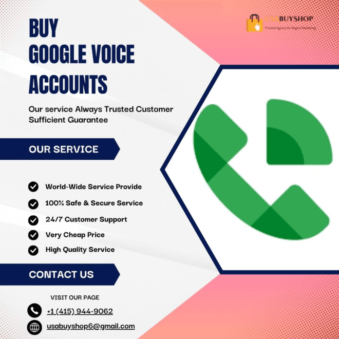 Buy Usa Google Voice Accounts  
