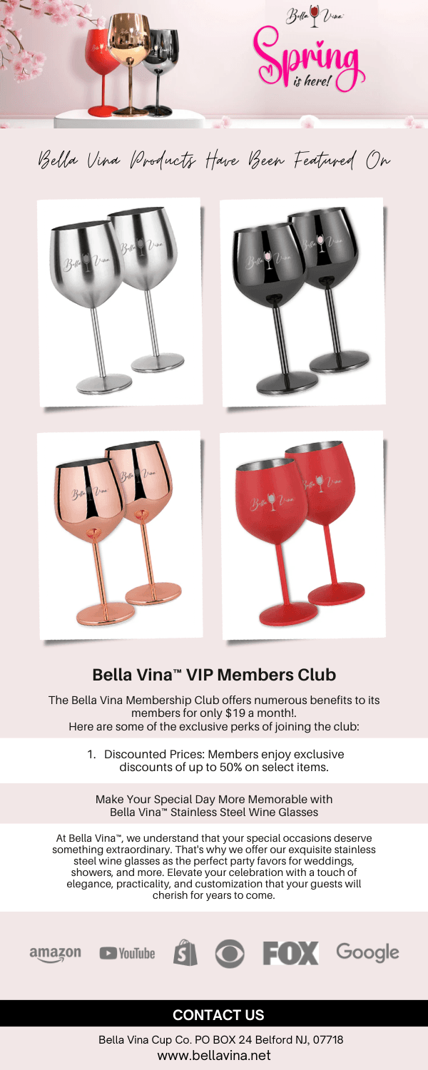 Unveiling the Essence of Elegance: Bella Vina Wine Accessories