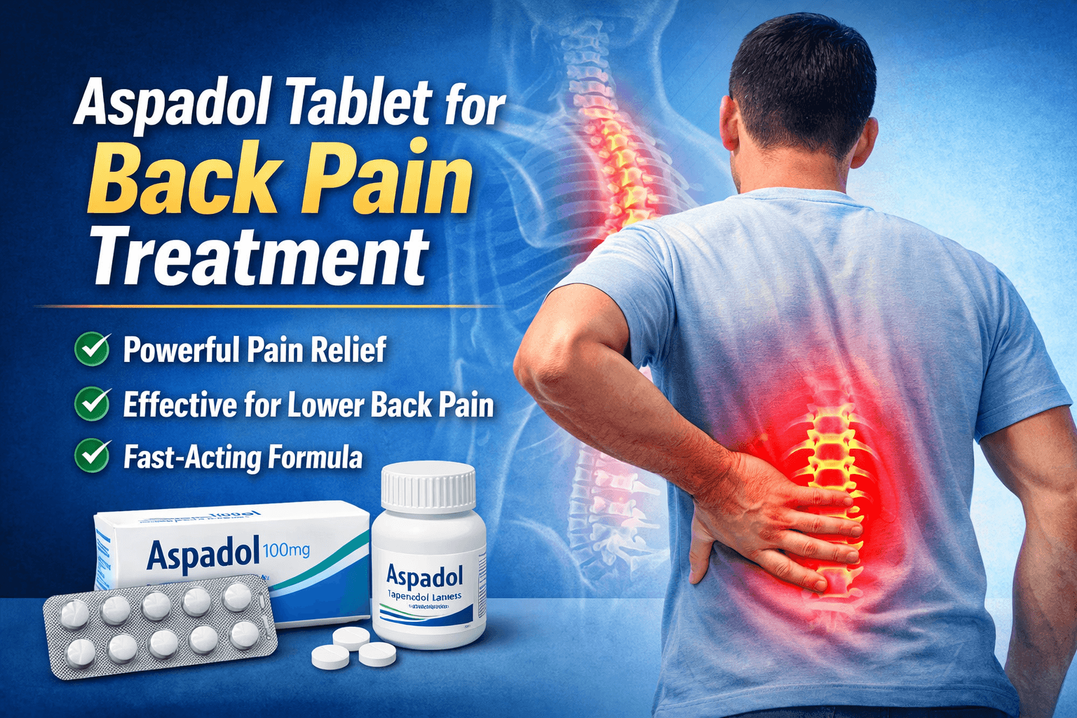 Aspadol Tablet Dosage for Adults Complete Guide
