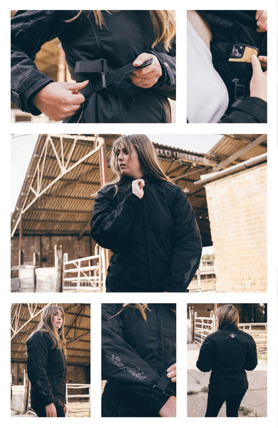 Bikers Women's Textile Jackets: Redefining Style and Safety