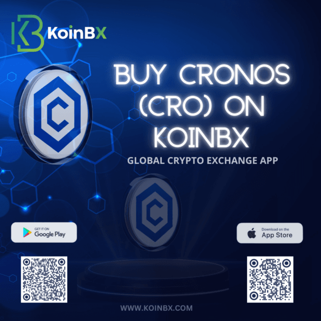What is Cronos? Buy Cronos (CRO) on KoinBX Crypto Exchange App