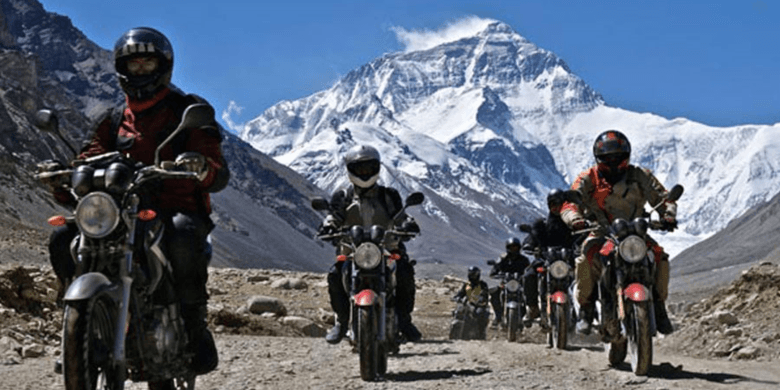 Riding High: Everest View Motorbike Tour