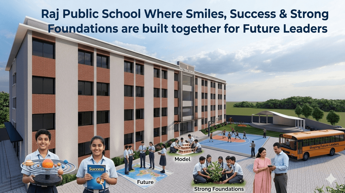 Raj Public School Where Smiles, Success & Strong 