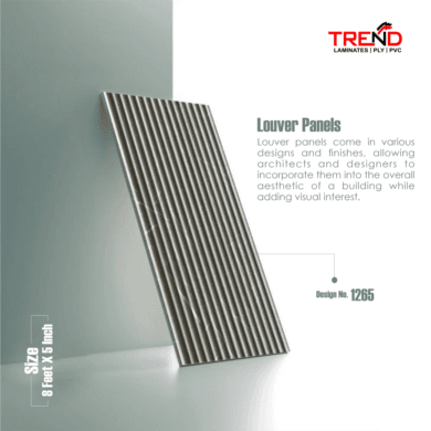 The Art of Elegance: Transforming Spaces with Louvers Panel by Trend Laminate