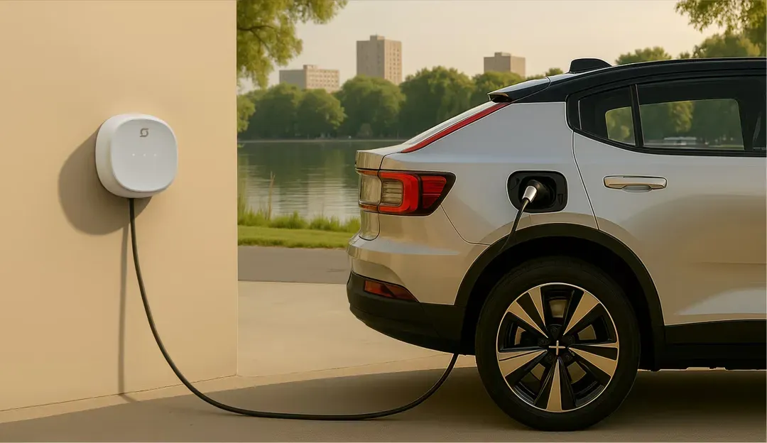 How to install an EV charger on an apartment parking lot?