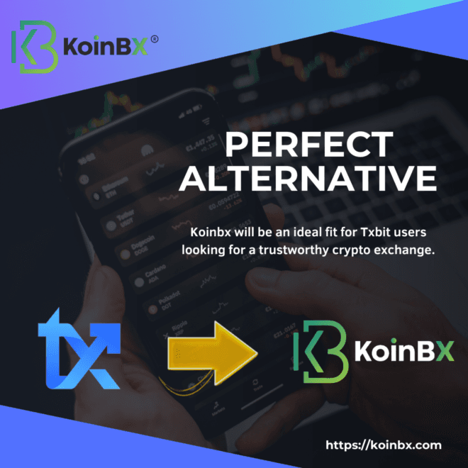 KoinBX: Best Alternative Crypto Exchange platform for Txbit