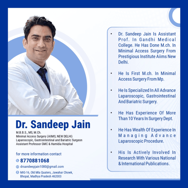 Best Bariatric surgeon in Bhopal | Dr. Sandeep Jain