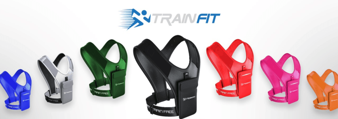 TRAIN FIT - Running with our Revolutionary Phone Holder Running Vests!