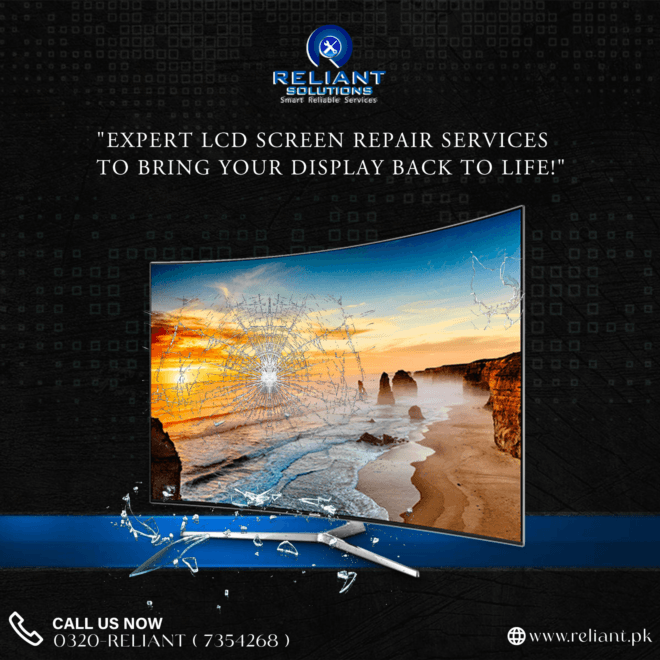 LCD TV Repair in Lahore - Reliant Solutions
