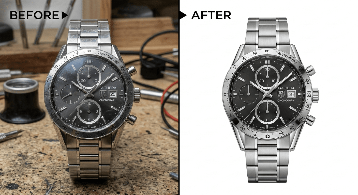 Before and After of Image Editing 