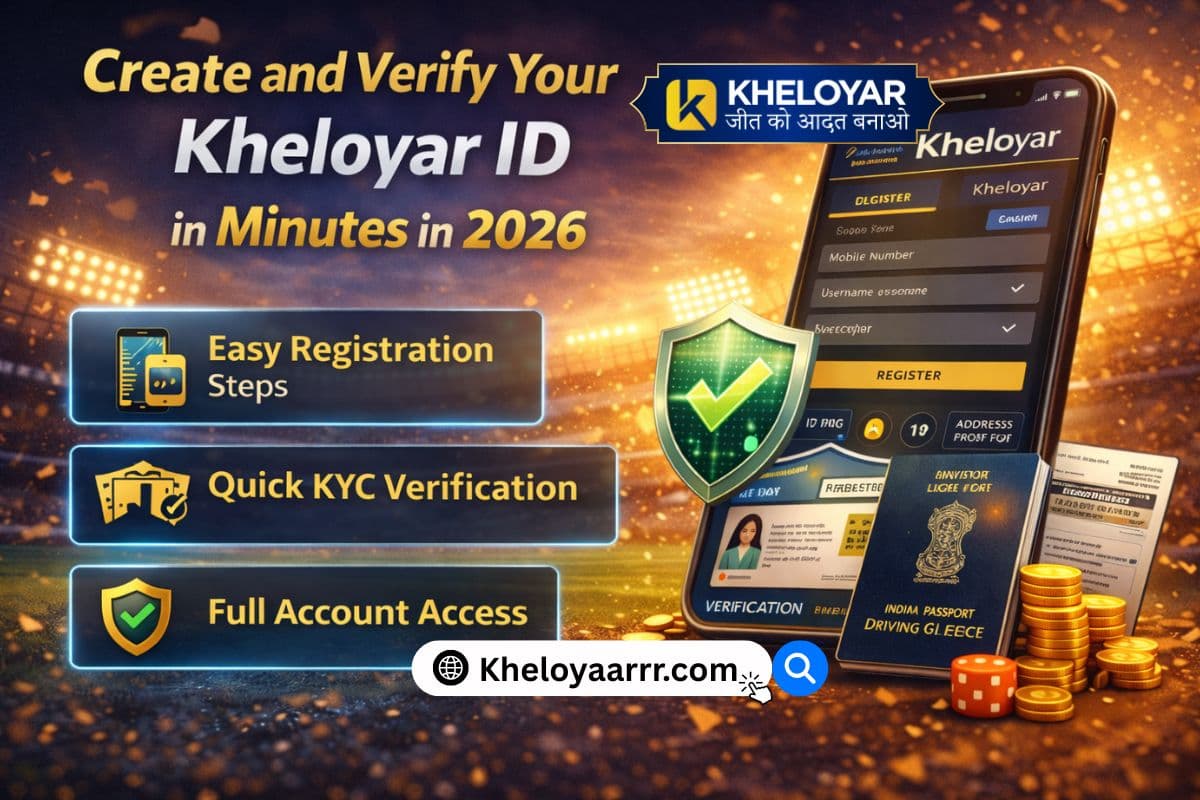 Create and verify your Kheloyar ID in just a few minutes
