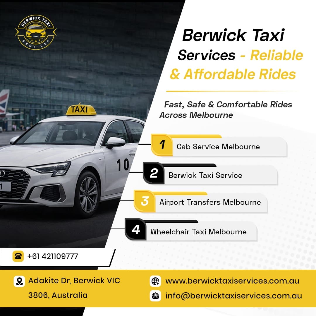 Book Today Best City Transfer Services in Berwick