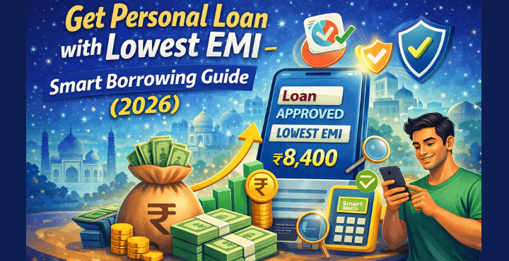 Get Personal Loan with Lowest EMI in India– Smart Guide
