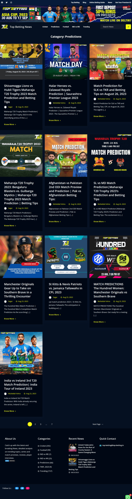 Top Betting News