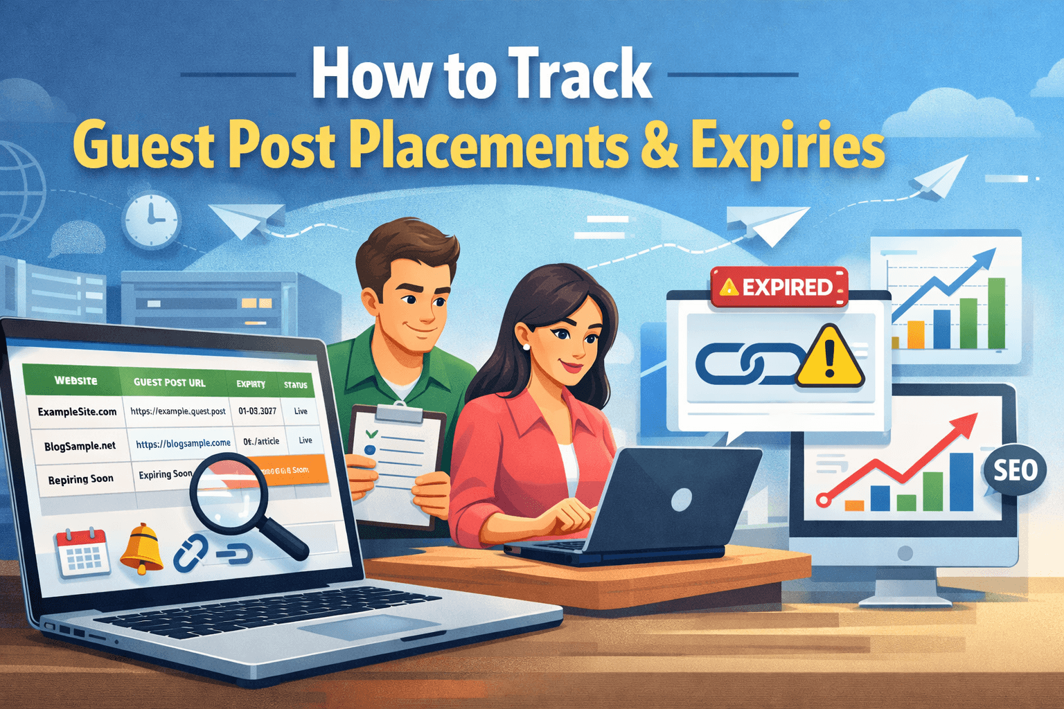 How to Track Guest Post Placements & Expiries 