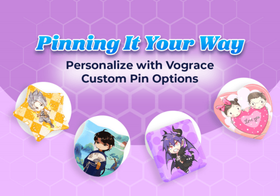 Pinning It Your Way: Personalize with Vograce Custom Pin Options 