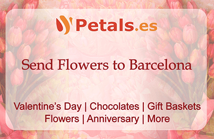 Send Beautiful Flowers to Spain - Online Delivery Available at Petals.es!