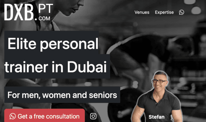 Personal training in Dubai by dxbPT